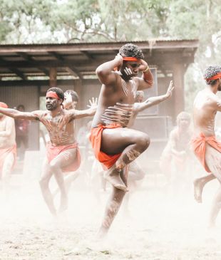 <p><i>Indigenous dance</i>: <strong>Laura</strong> Aboriginal Dance Festival</p>
