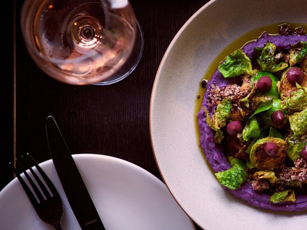 vegan food at Green Man’s Arms, Carlton