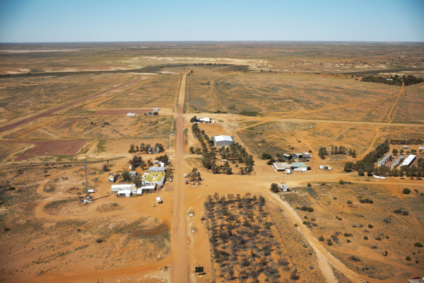 William Creek from the air scenic flight