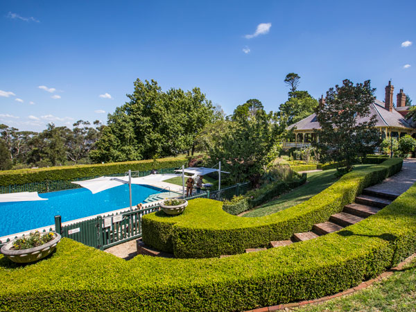 the pool at Lilianfels Blue Mountains Resort & Spa, Katoomba