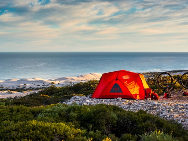 Camping at Eyre Peninsula