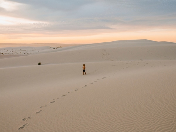Sand dunes at Fowlers Bay Conservation Park SA