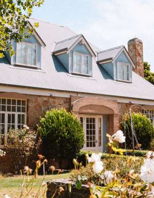 the exterior of Sault Restaurant, Daylesford