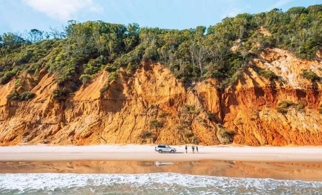 Great Beach Drive at Rainbow Beach