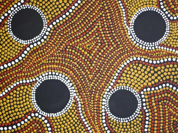 sample artwork, Tiwi Islands art tour
