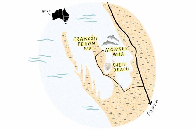 Monkey Mia and Shell Beach