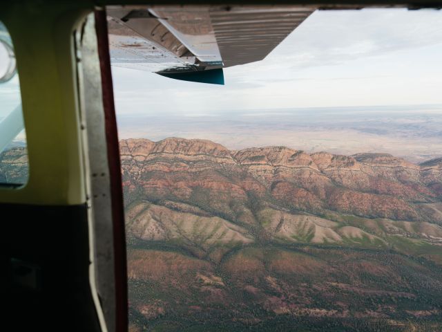 Wrightsair scenic flight at Wilpena Pound