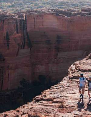 Couple, Kings Canyon, Red Centre, NT