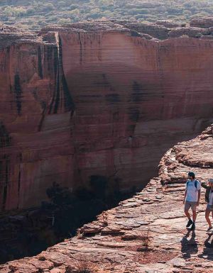 Couple, Kings Canyon, Red Centre, NT
