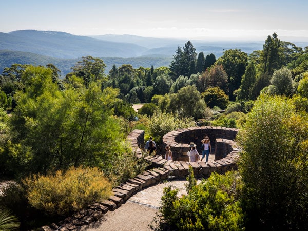 the scenic grounds of Blue Mountains Botanic Garden, Mount Tomah