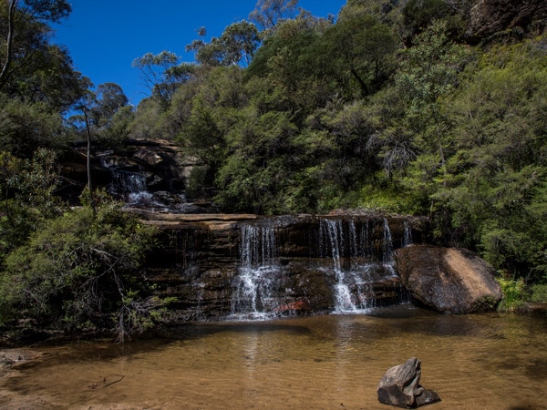 Wentworth Falls in the Blue Mountains National Park
