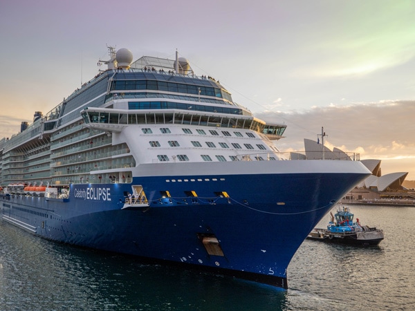 Celebrity Eclipse arrives in Sydney