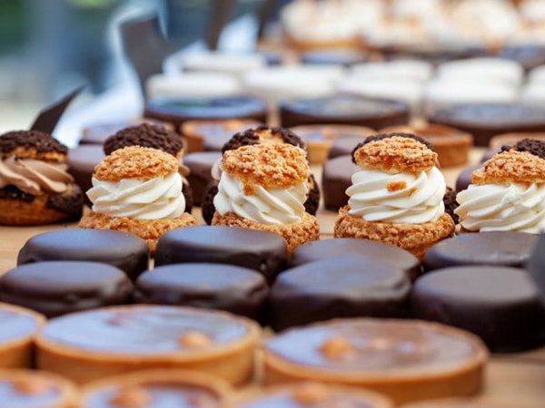 chocolate display during the interactive chocoholic tour in the Hunter Valley