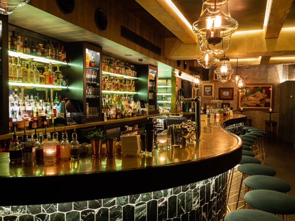 the bar interior at Employees Only, Sydney’s CBD