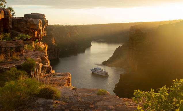 True North cruise ships in the Kimberley