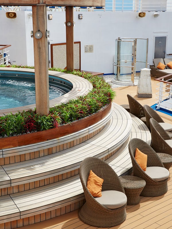 the Izumi Spa at Princess Cruises