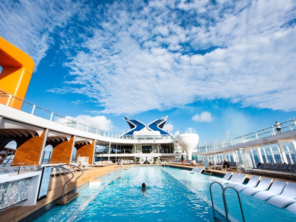 the pool onboard Celebrity Edge