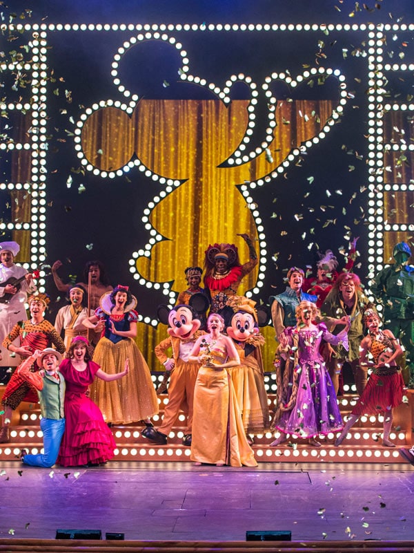 The Golden Mickeys live performance at the Disney Wonder