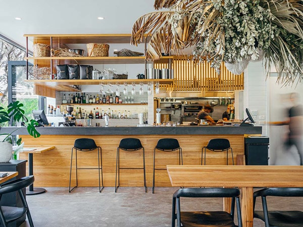 Bangalay Dining Room at Bangalay Villas on the NSW South Coast