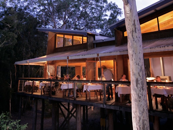 Gunyah Restaurant at Paperbark Camp