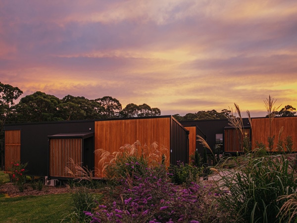 Cupitt's Estate new luxury pods on the NSW South Coast