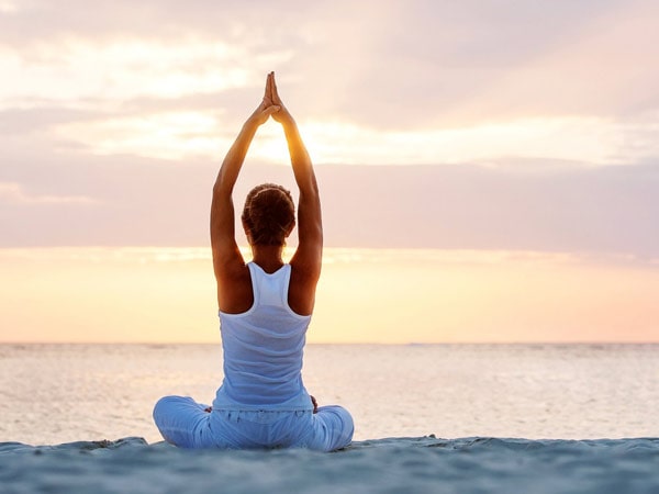 Yoga class with South Coast Soul Yoga