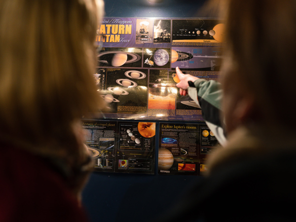guests exploring Dubbo Observatory