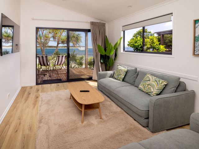 the suite interior at BIG4 Caloundra, Sunshine Coast accommodation