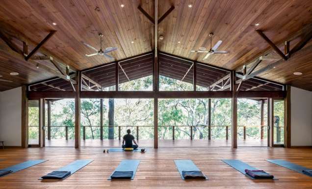 Billabong Retreat Treetop Yoga Room