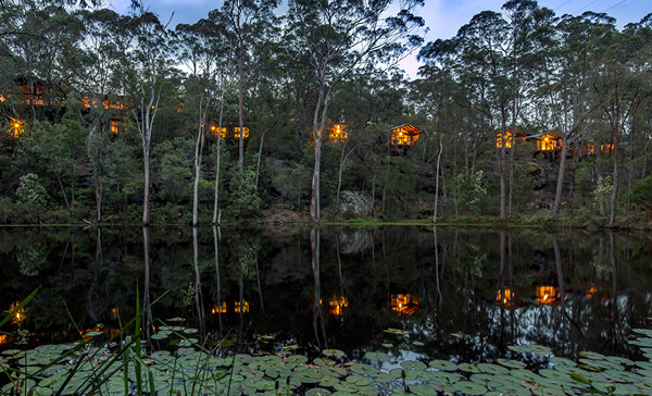Cabins of Billabong Retreat in Maralyla, NSW