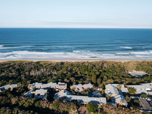 Peregian Beach pictured from above