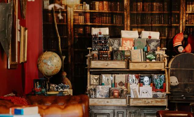 Harry Potter merchandise at Quizzic Alley, Fyshwick