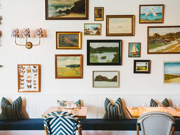 the Paper Daisy restaurant located within boutique hotel Halcyon House, Cabarita Beach.
