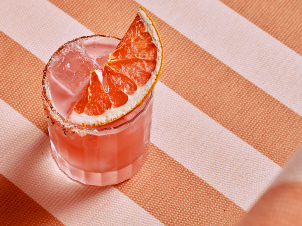 a glass of cocktail at Lightyears, Byron Bay