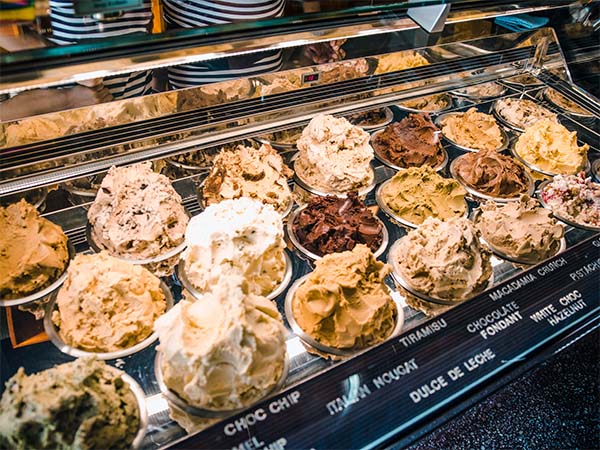 Messina Gelato Parramatta lineup