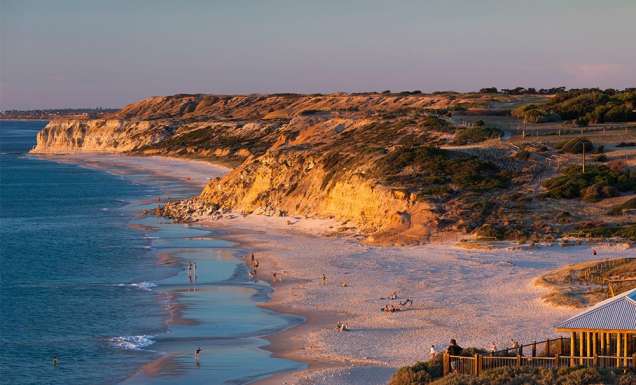 Sunset at Port Willunga