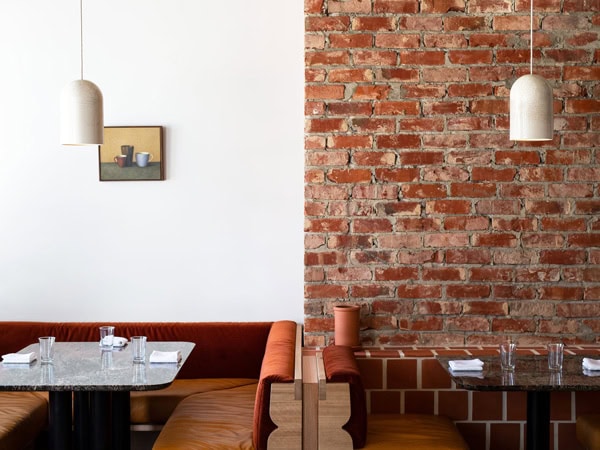 the restaurant interior of Fino Vino in Adelaide