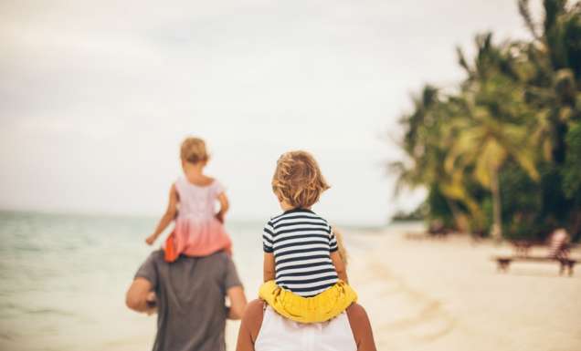 Holidays for families with young children