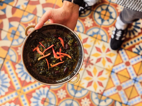 a close-up of a dish at Parwana Afghan Kitchen, Adelaide