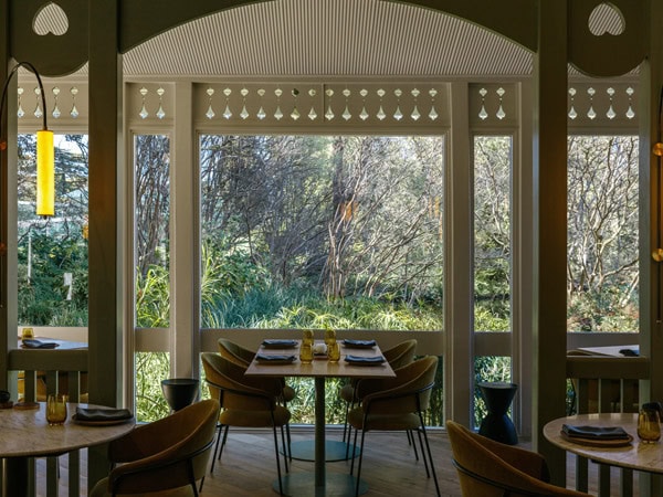 a look inside Restaurant Botanic in Adelaide