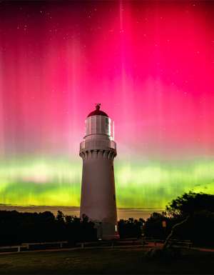 Southern lights in Victoria