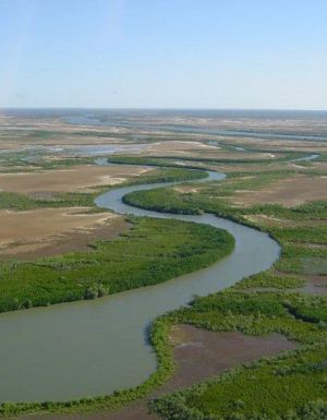 an aerial view of King Ash Bay