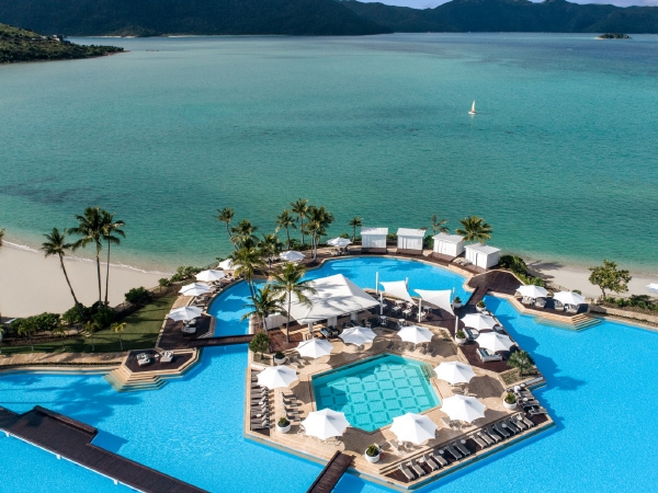 The iconic Hayman pool