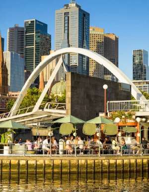 Ponyfish Island in Melbourne