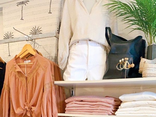 clothes display at Blackbird Bateau Bay