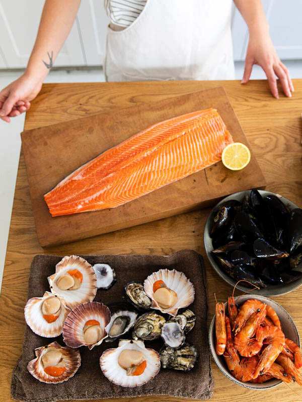 Fresh seafood, Fish by Moonlite