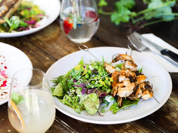 Food and drink available on the menu at Yum Yum Angourie 