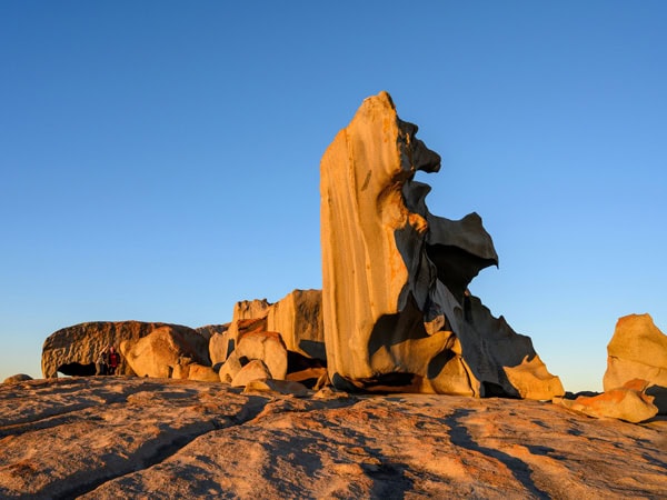granite boulders along Kangaroo Island Wilderness Trail