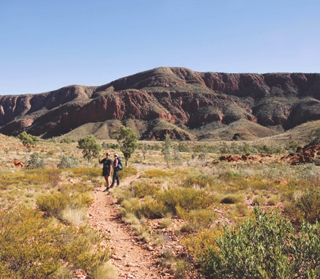Ormiston Pound, Larapinta Trail