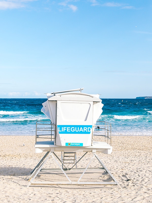 Bondi lifeguard tower